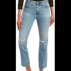 Isabelle High Rise Straight Crop